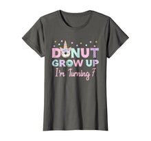 Load image into Gallery viewer, Donut Unicorn Funny Birthday Shirt Donut Grow Up