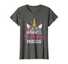 Load image into Gallery viewer, Mommy Of The Birthday Princess Mother Gift Unicorn Birthday T-Shirt