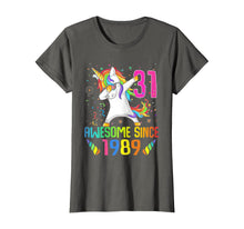 Load image into Gallery viewer, 31 Years Old 31th Birthday Unicorn Dabbing Shirt Girl Party T-Shirt
