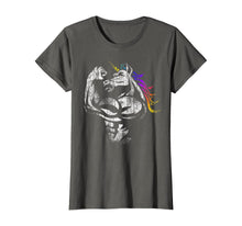 Load image into Gallery viewer, Unicorn With Muscle shirt Birthday Fathers Day Gym T-Shirt T-Shirt