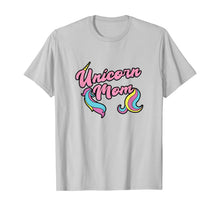 Load image into Gallery viewer, Unicorn Mom, Cute Unicorn Rainbow Pink Birthday Graphic T-Shirt