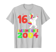 Load image into Gallery viewer, 16th Birthday Gifts 16 Yrs Old Unicorn Dabbing Tee Kid Party T-Shirt