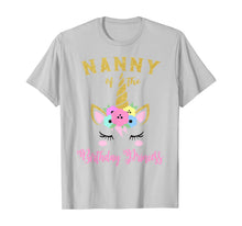Load image into Gallery viewer, Nanny Of The Unicorn Birthday Princess Girl Matching Shirt