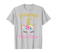 Load image into Gallery viewer, Momma Of The Unicorn Birthday Princess Girl Matching Shirt