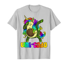 Load image into Gallery viewer, Uni Cado Dabbing Unicorn Avocado Rainbow Girl Birthday Gift T-Shirt