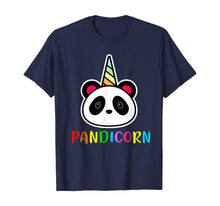Load image into Gallery viewer, Cute Panda Unicorn Pandicorn Birthday Panda T-Shirt