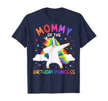Load image into Gallery viewer, Unicorn Mommy, Cute Fantasy Tee for Family Birthday Party T-Shirt