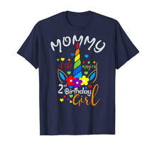 Load image into Gallery viewer, Unicorn Mommy of the 2nd Birthday Girl Matching Family T-Shirt