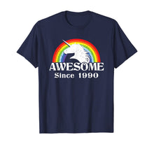 Load image into Gallery viewer, Rainbow Unicorn 30th birthday gift 30 Birthday T-Shirt
