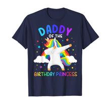 Load image into Gallery viewer, Unicorn Daddy, Cute Fantasy Tee for Family Birthday Party T-Shirt
