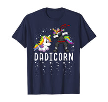 Load image into Gallery viewer, Mens Dadicorn Unicorn Dad Ninja Kawaii Birthday Party Fathers Day T-Shirt
