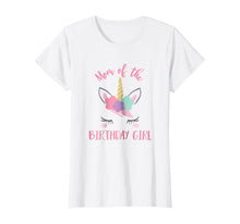 Load image into Gallery viewer, Unicorn Mom Shirt, Mom of the Birthday Girl Matching Shirt