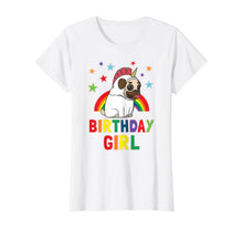 Load image into Gallery viewer, Girl Birthday Unicorn Pug B-day Party Kids Gift Idea Unipug T-Shirt