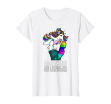 Load image into Gallery viewer, Dadacorn Dad Only More Awesome Mens Unicorn Birthday Gift T-Shirt