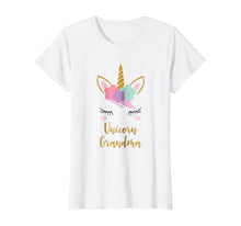Load image into Gallery viewer, Unicorn Grandma Shirt, Grandma of the Birthday Girl Gift