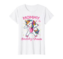 Load image into Gallery viewer, Mommy of the Birthday Princess Unicorn Outfit T-Shirt