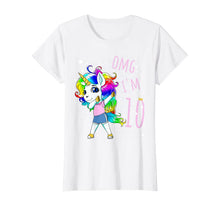 Load image into Gallery viewer, 10th Birthday Unicorn For Girls Children Unicorn Ten Years T-Shirt
