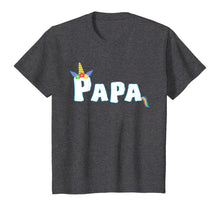 Load image into Gallery viewer, Unicorn Birthday Girl Shirt Funny Papa Grandpa Gift Family T-Shirt