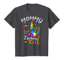 Load image into Gallery viewer, Unicorn Mommy of the 2nd Birthday Girl Matching Family T-Shirt