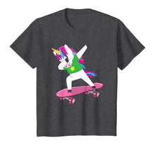 Load image into Gallery viewer, Dabbing Unicorn Birthday Skating Party Perfect Gift T-Shirt