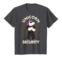 Load image into Gallery viewer, Unicorn Security Birthday Mens Boys Dad Gift T-Shirt