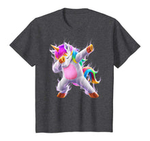 Load image into Gallery viewer, Fantasy Unicorn Dabbing T Shirt Gift Kids Girls Boys Womens