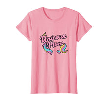Load image into Gallery viewer, Unicorn Mom, Cute Unicorn Rainbow Pink Birthday Graphic T-Shirt