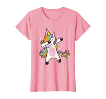 Load image into Gallery viewer, Dabbing Unicorn T-Shirt Gift Idea For Girls &amp; Women T-Shirt