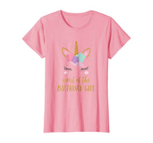 Load image into Gallery viewer, Cute Unicorn Aunt Shirt, Aunt of the Birthday Girl