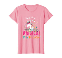 Load image into Gallery viewer, Its my 10th Birthday Unicorn Gift 10 Years Old Birthday Girl T-Shirt