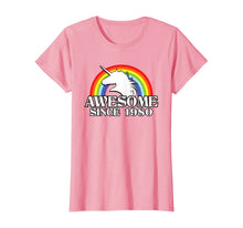 Load image into Gallery viewer, Rainbow Unicorn 40th birthday gift 1980 40 Years Old T-Shirt