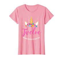 Load image into Gallery viewer, 12 Years Old Birthday Girl Gifts Unicorn 12th Birthday T-Shirt