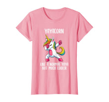 Load image into Gallery viewer, Unicorn Yaya Girl Birthday Party Apparel Greek YayaCorn Cute T-Shirt