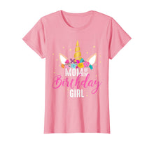 Load image into Gallery viewer, Mom Of The Birthday Girl Mother Gifts Unicorn Birthday T-Shirt
