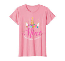 Load image into Gallery viewer, 9 Years Old Birthday Girl Gifts Unicorn 9th Birthday T-Shirt