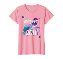 Load image into Gallery viewer, Awesome Since 2011 Unicorn Birthday T-Shirt