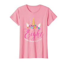 Load image into Gallery viewer, 8 Years Old Birthday Girl Gifts Unicorn 8th Birthday T-Shirt