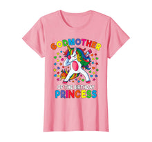 Load image into Gallery viewer, Godmother Of The Birthday Princess Dabbing Unicorn Party T-Shirt