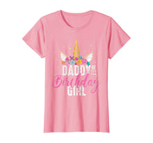 Load image into Gallery viewer, Daddy Of The Birthday Girl Father Gift Unicorn Birthday T-Shirt