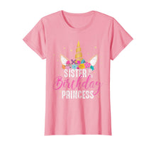 Load image into Gallery viewer, Sister Of The Birthday Princess Gifts Unicorn Birthday T-Shirt