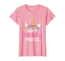 Load image into Gallery viewer, Mom Of The Birthday Princess Mother Gifts Unicorn Birthday T-Shirt