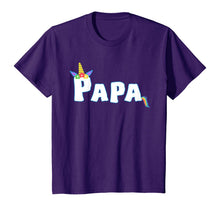 Load image into Gallery viewer, Unicorn Birthday Girl Shirt Funny Papa Grandpa Gift Family T-Shirt