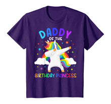 Load image into Gallery viewer, Unicorn Daddy, Cute Fantasy Tee for Family Birthday Party T-Shirt