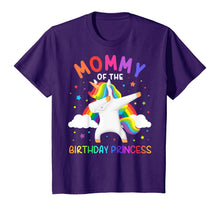 Load image into Gallery viewer, Unicorn Mommy, Cute Fantasy Tee for Family Birthday Party T-Shirt