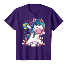 Load image into Gallery viewer, Dabbing Unicorn Bowling Birthday Party Gift For Girls T-Shirt