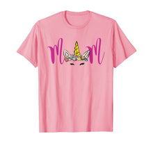 Load image into Gallery viewer, Mom Unicorn Floral Birthday Party Shirt