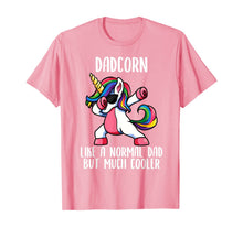 Load image into Gallery viewer, Mens Unicorn Dad Girl Birthday Party Apparel, DadCorn Cute T-Shirt