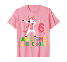 Load image into Gallery viewer, Cute Unicorn Dabbing Birthday Kids 6 Years Old 6th Bday T-Shirt
