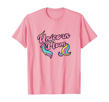 Load image into Gallery viewer, Unicorn Mom, Cute Unicorn Rainbow Pink Birthday Graphic T-Shirt