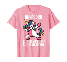 Load image into Gallery viewer, Unicorn Nana Girl Birthday Party Apparel, NanaCorn Cute T-Shirt